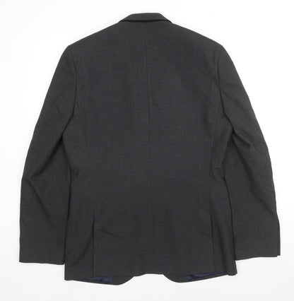 Mens UK Size 40 NEXT Regular Black Suit Jacket