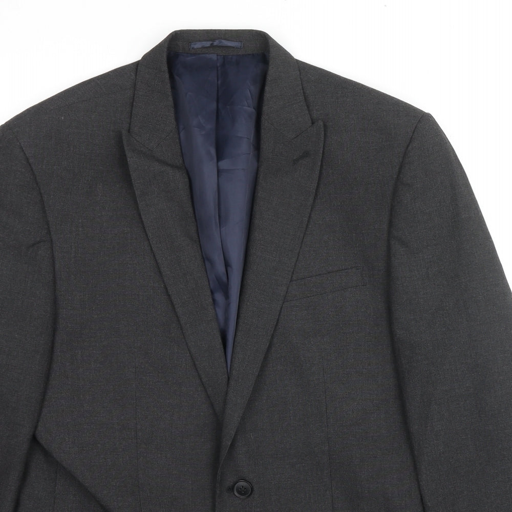 Mens UK Size 40 NEXT Regular Black Suit Jacket