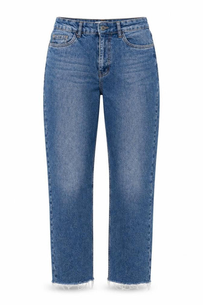 Womens UK Size 10 Urban Bliss Regular Fit Straight Blue Jeans
