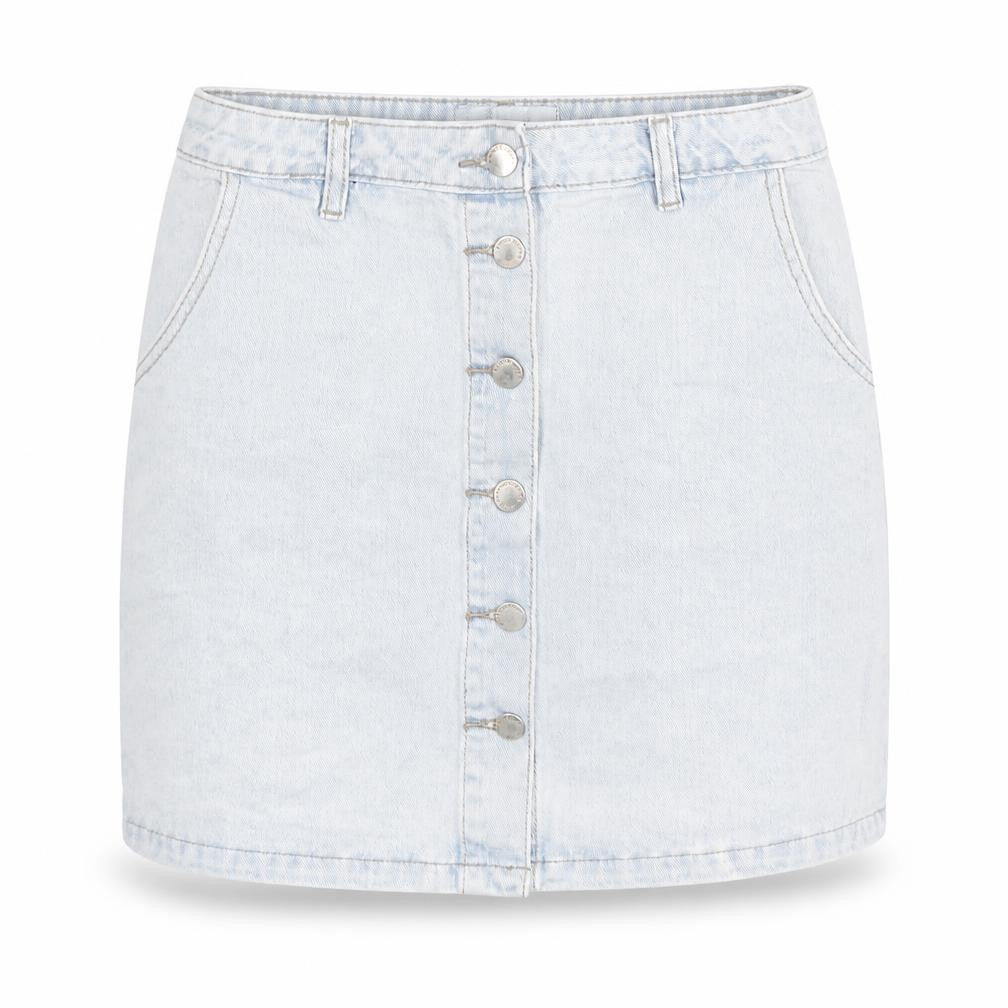 Womens UK Size 8 New Look A-Line Denim Skirt