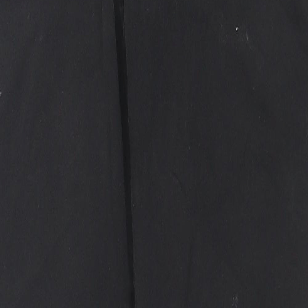 NEXT Womens Black Cotton Skinny Jeans Size 8 L27 in Regular Zip