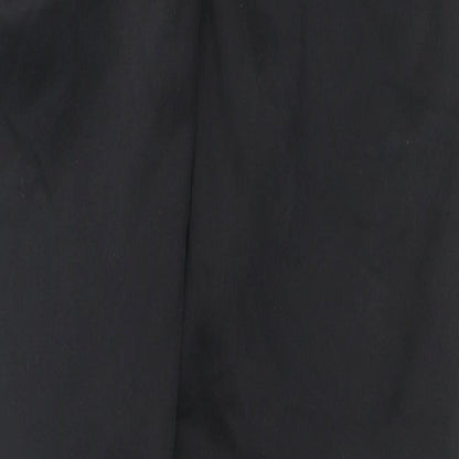 NEXT Womens Black Cotton Skinny Jeans Size 8 L27 in Regular Zip