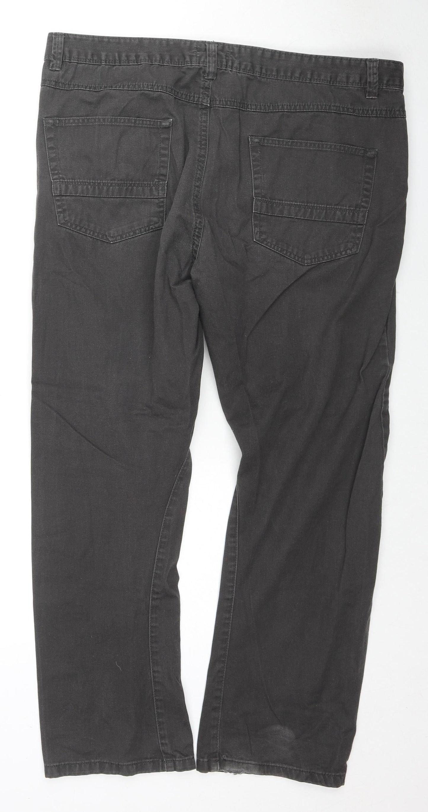 J Brand Mens Grey Cotton Straight Jeans Size 40 in L30 in Regular Zip