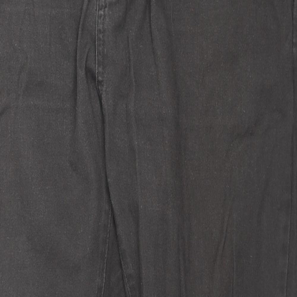 J Brand Mens Grey Cotton Straight Jeans Size 40 in L30 in Regular Zip