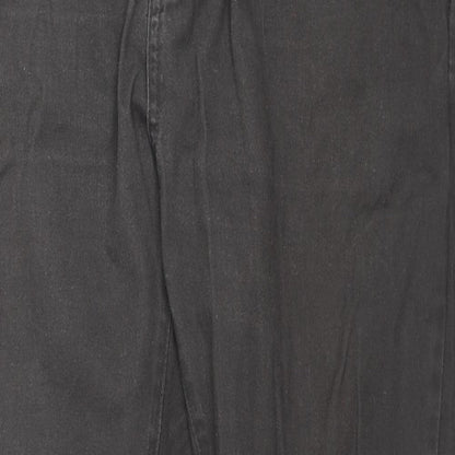 J Brand Mens Grey Cotton Straight Jeans Size 40 in L30 in Regular Zip