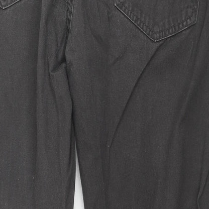 J Brand Mens Grey Cotton Straight Jeans Size 40 in L30 in Regular Zip