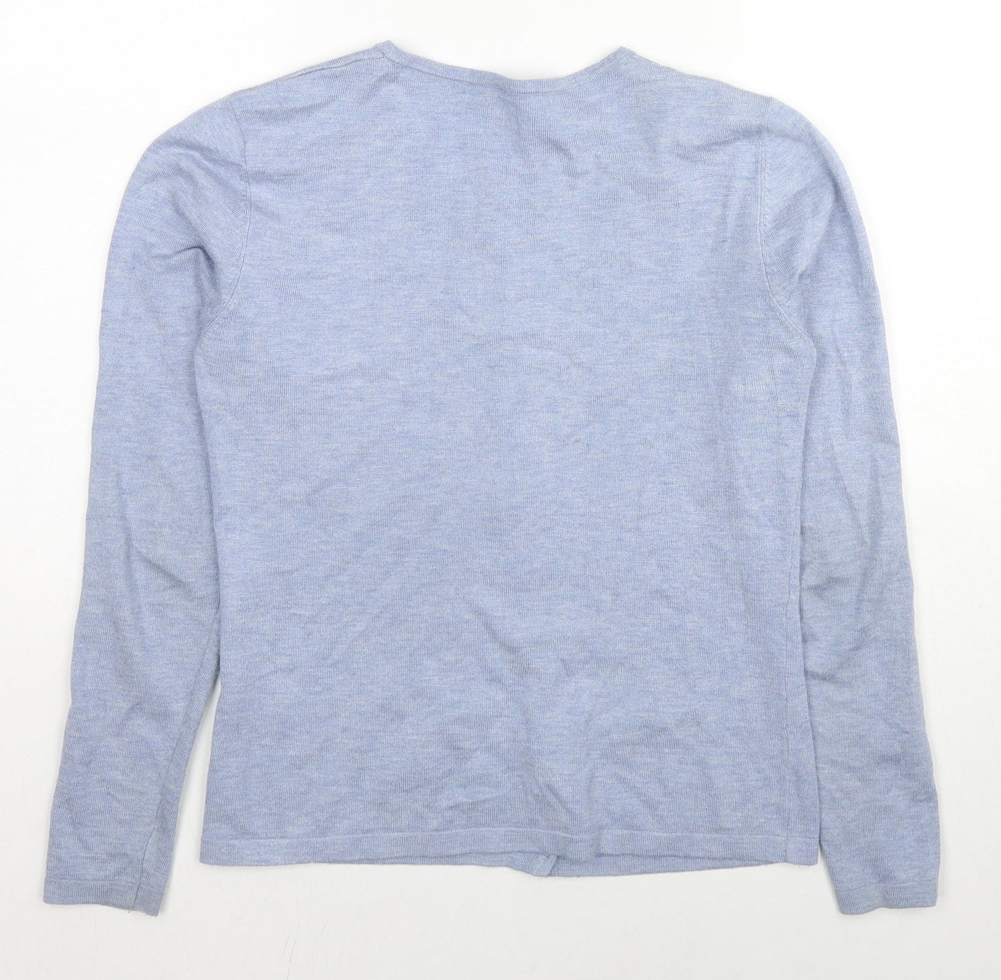 Womens UK Size M Saint Tropez Clothing Blue Cardigan Jumper