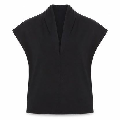 Womens UK Size M H&M Black Basic T-Shirt