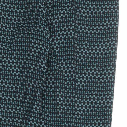 Womens UK Size 12 Marks and Spencer Regular Fit Dress Pants Black Trousers