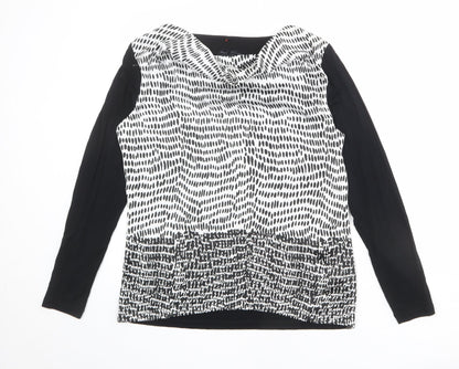 Womens UK Size 12 Olsen Black Basic Blouse