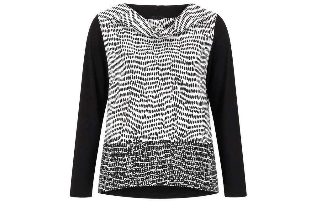 Womens UK Size 12 Olsen Black Basic Blouse
