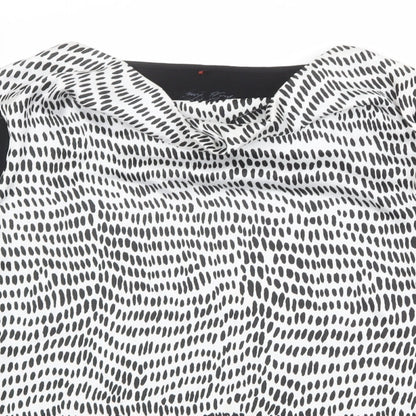 Womens UK Size 12 Olsen Black Basic Blouse