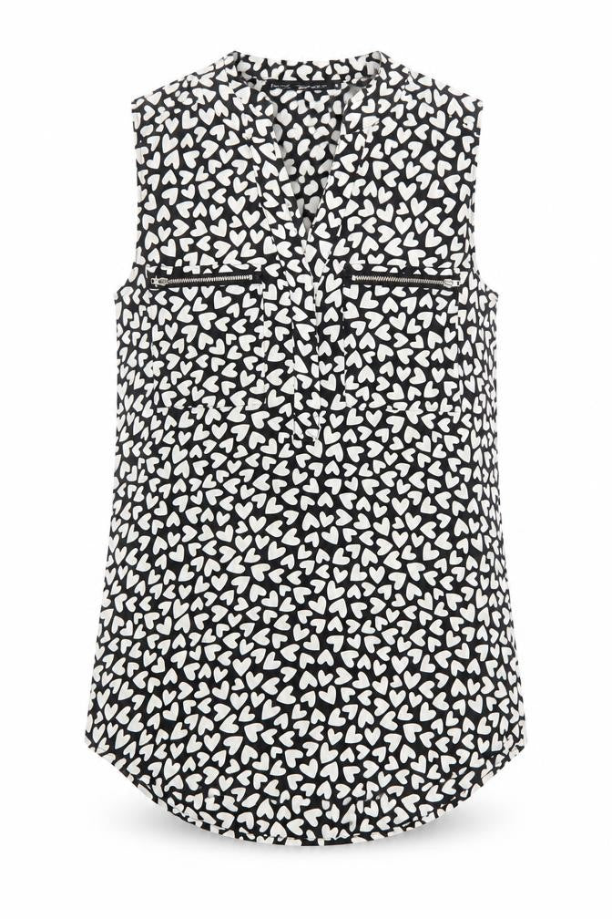 Womens UK Size 8 NEXT Black Basic Tank