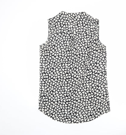 Womens UK Size 8 NEXT Black Basic Tank