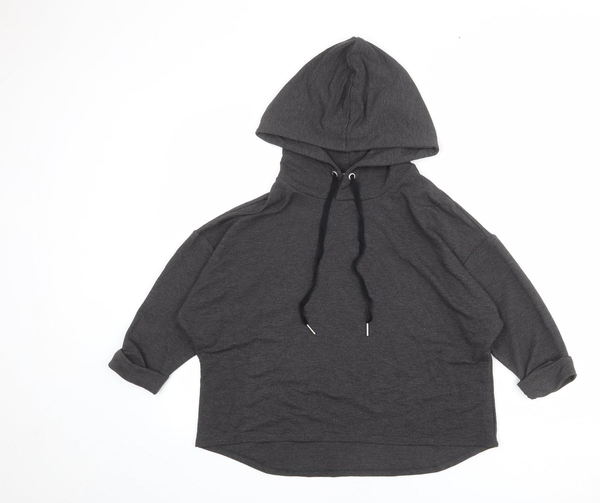 Womens UK Size S John Lewis Grey Pullover Hoodie