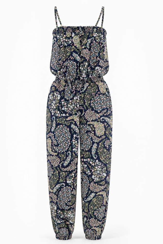 Womens UK Size 10 H&M One-Piece Multicoloured Jumpsuit
