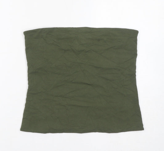 Womens UK Size M Marks and Spencer Green Basic Tank