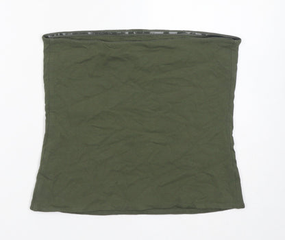 Womens UK Size M Marks and Spencer Green Basic Tank
