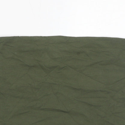 Womens UK Size M Marks and Spencer Green Basic Tank