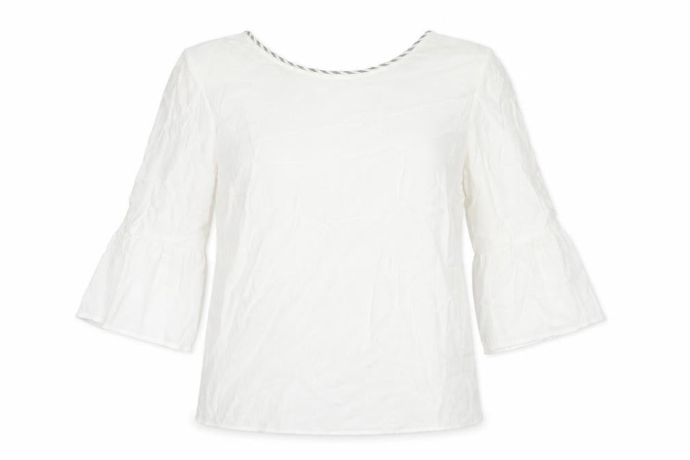 Womens UK Size 10 NEXT White Basic Blouse