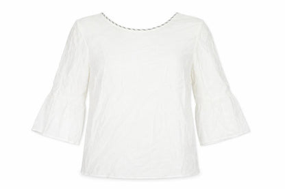 Womens UK Size 10 NEXT White Basic Blouse
