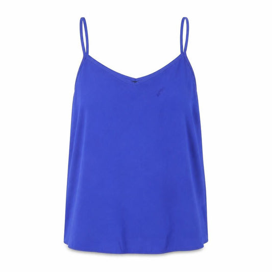 Womens UK Size 10 New Look Blue Basic Tank