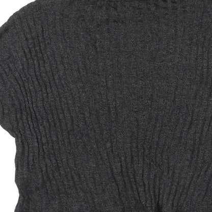 Womens UK Size M H&M Black Basic T-Shirt