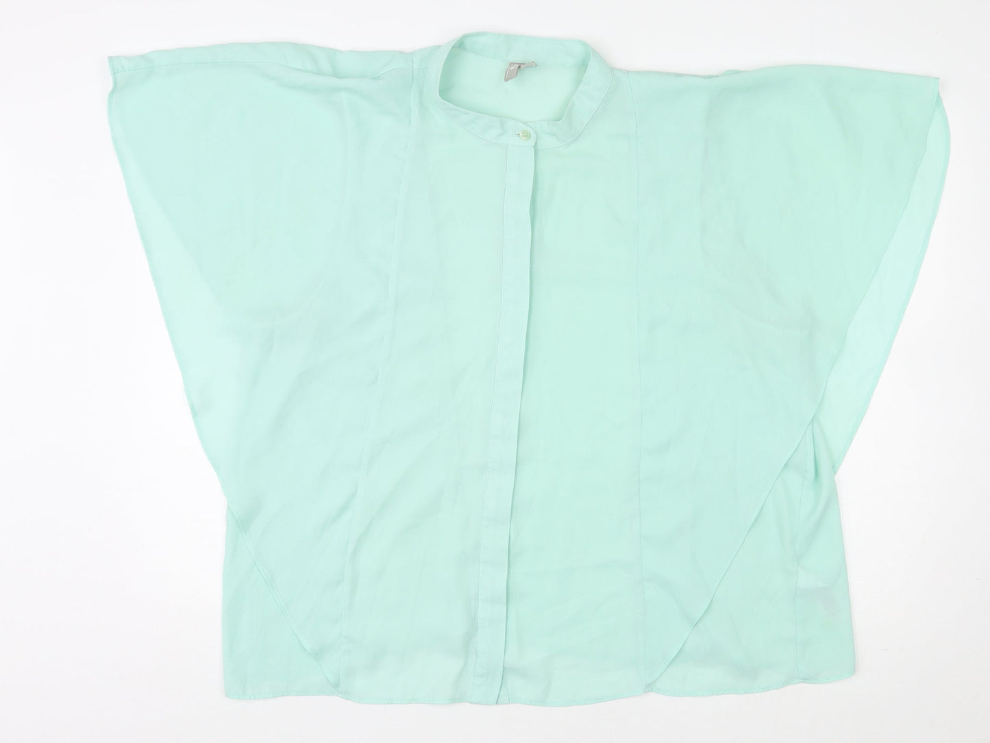 Womens UK Size 18 ASOS Green Basic Blouse