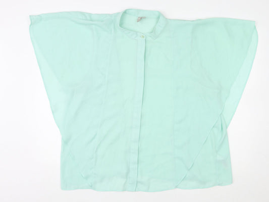 Womens UK Size 18 ASOS Green Basic Blouse