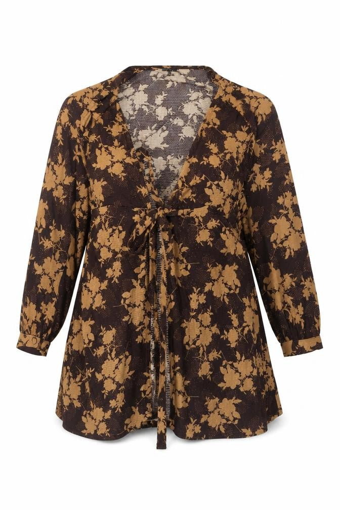 Womens UK Size 14 NEXT Brown Cardigan Jumper
