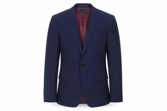 Mens UK Size 38 ASOS Regular Blue Suit Jacket