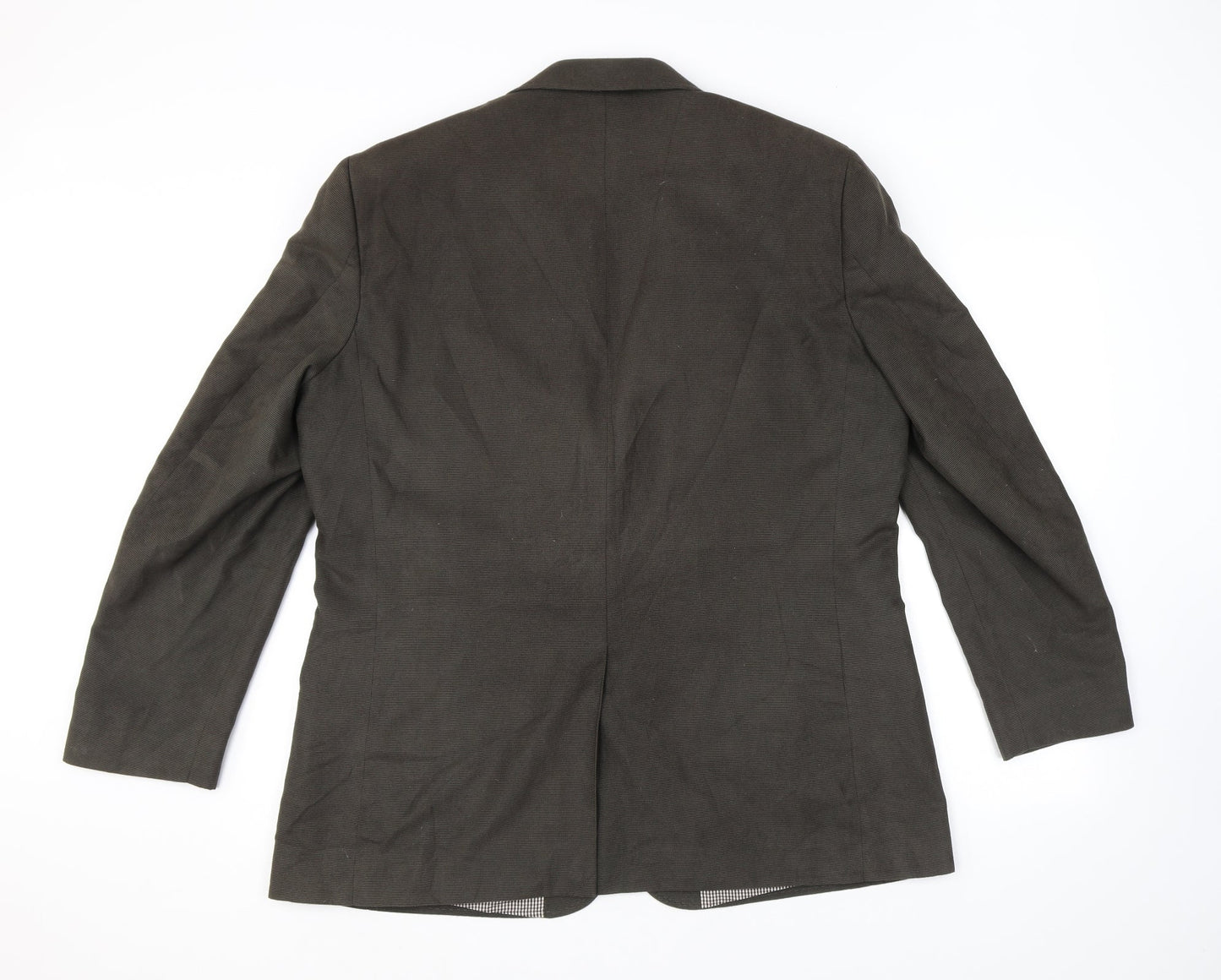 Mens UK Size 44 Brook Taverner Regular Grey Suit Jacket