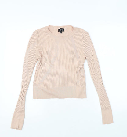 Womens UK Size 8 Topshop Pink Pullover Jumper