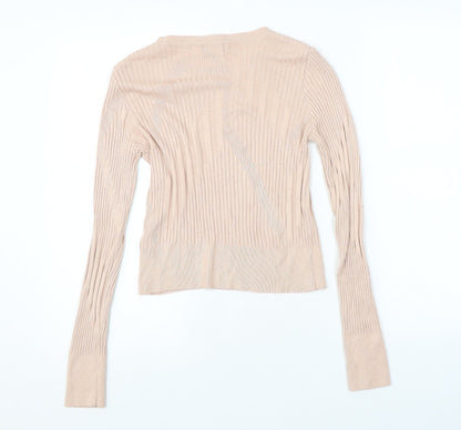 Womens UK Size 8 Topshop Pink Pullover Jumper