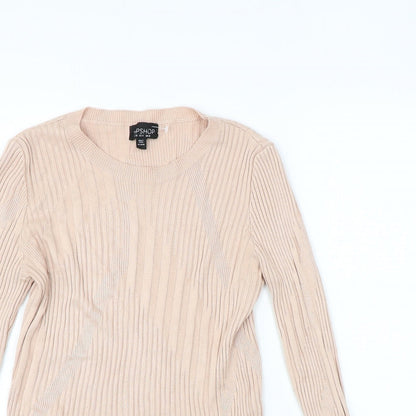 Womens UK Size 8 Topshop Pink Pullover Jumper