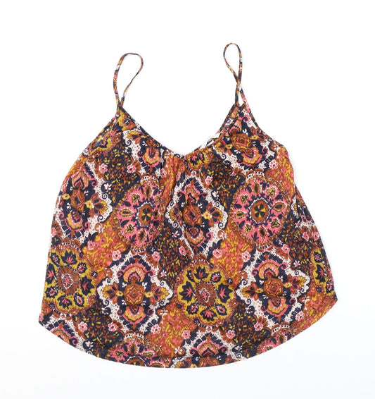 Womens UK Size S H&M Multicoloured Camisole Tank