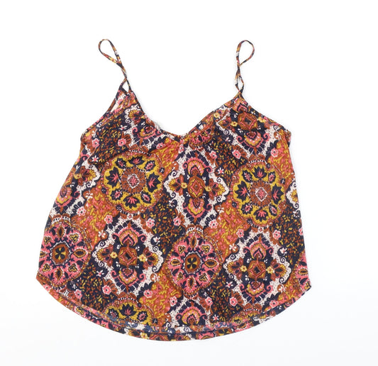Womens UK Size S H&M Multicoloured Camisole Tank