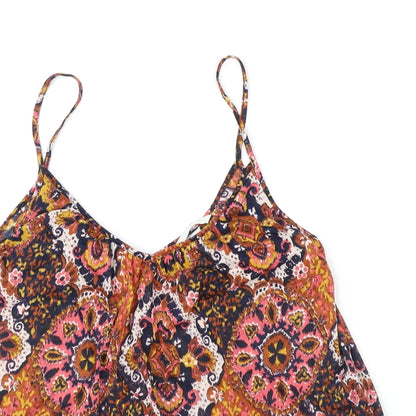 Womens UK Size S H&M Multicoloured Camisole Tank