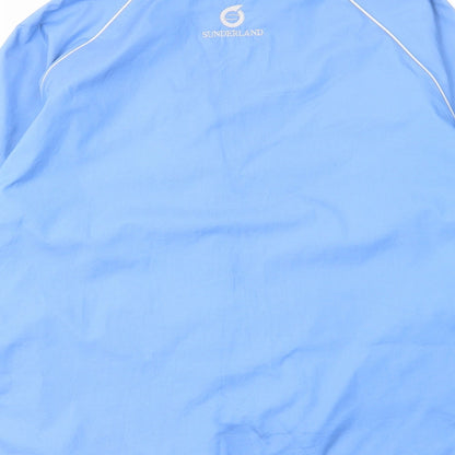 Mens UK Size L Sunderland Blue Windbreaker Coat