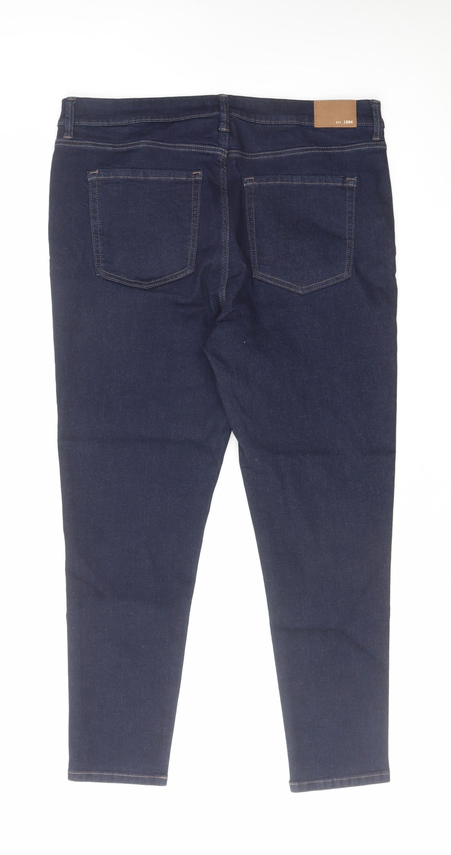 Womens UK Size 36 in Marks and Spencer Regular Fit Skinny Blue Jeans
