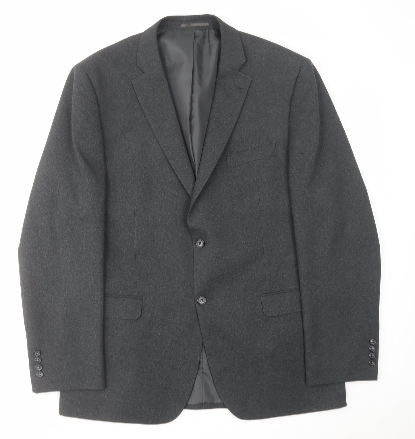 Mens UK Size 44 Greenwoods Regular Grey Suit Jacket