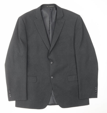Mens UK Size 44 Greenwoods Regular Grey Suit Jacket