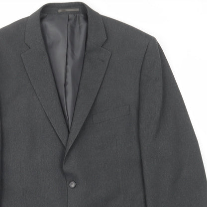 Mens UK Size 44 Greenwoods Regular Grey Suit Jacket