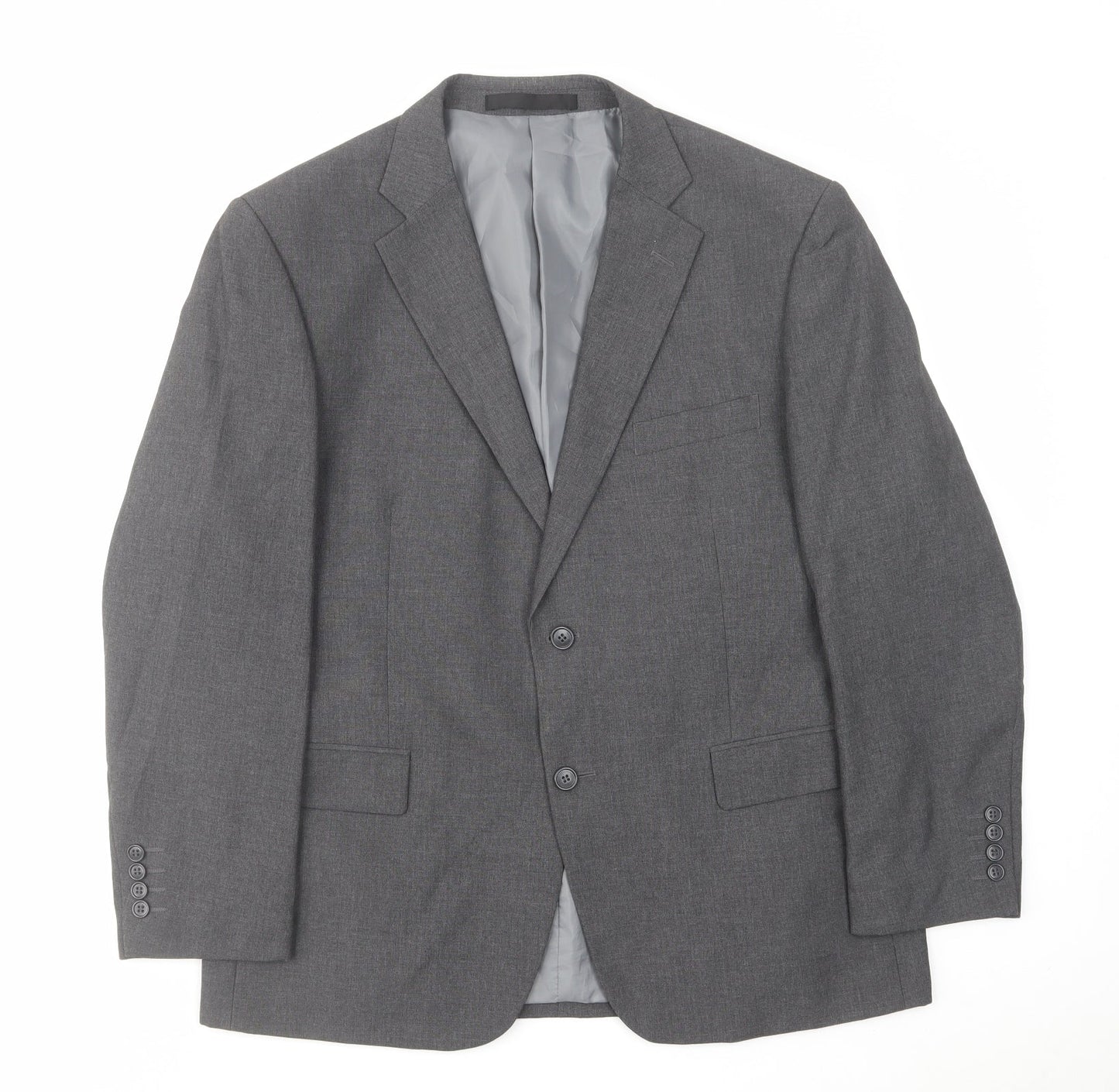 Mens UK Size 42 Marks and Spencer Regular Grey Suit Jacket