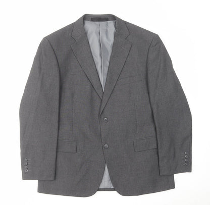 Mens UK Size 42 Marks and Spencer Regular Grey Suit Jacket