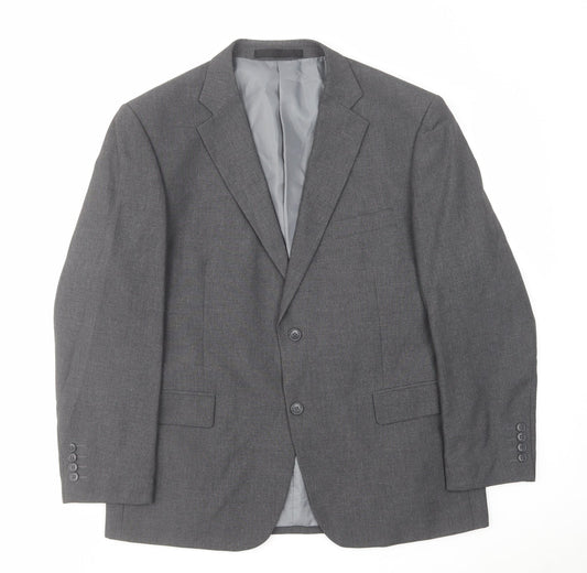 Mens UK Size 42 Marks and Spencer Regular Grey Suit Jacket
