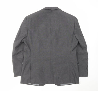 Mens UK Size 42 Marks and Spencer Regular Grey Suit Jacket