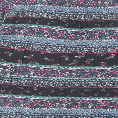 Womens UK Size 12 Monsoon Multicoloured Basic T-Shirt
