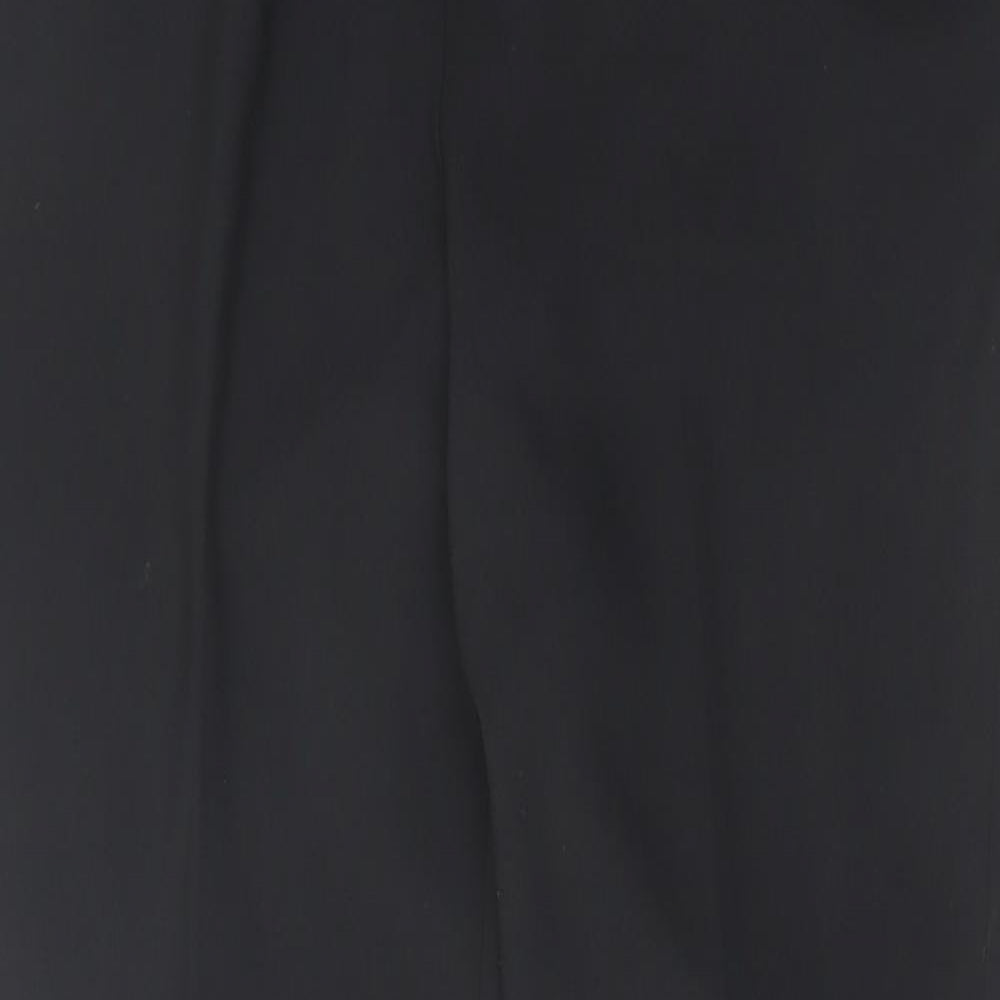 Womens UK Size 12 NEXT Regular Fit Dress Pants Black Trousers