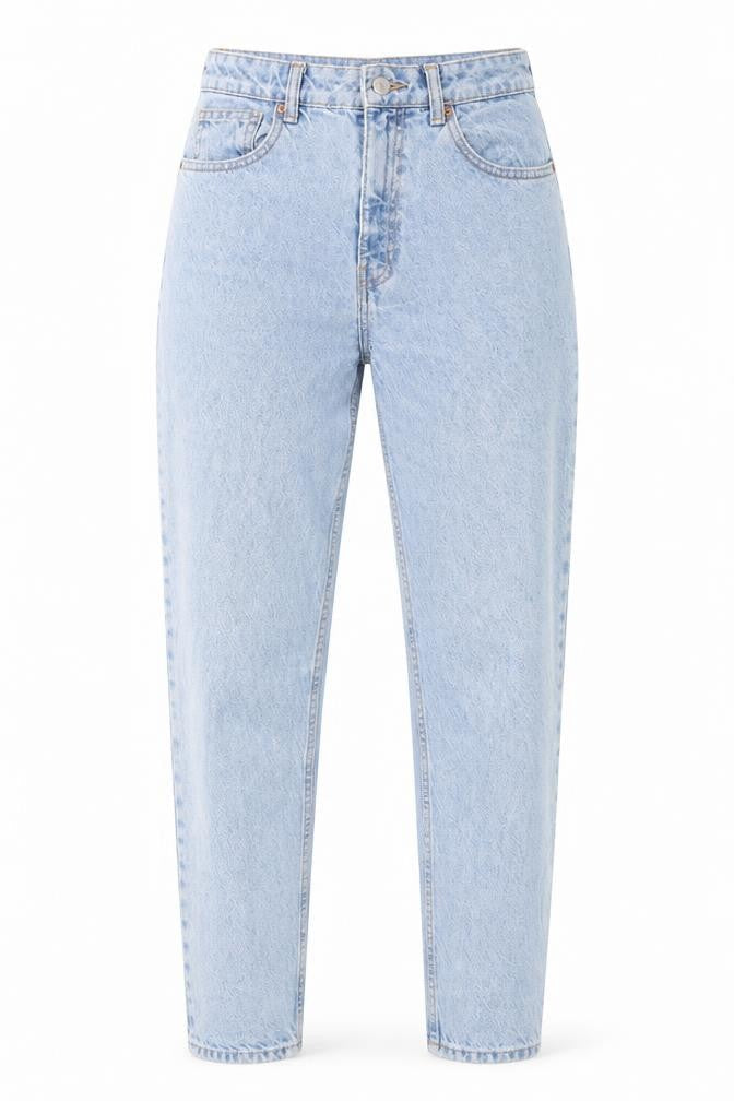 Womens UK Size 10 Zara Regular Fit Tapered Blue Jeans